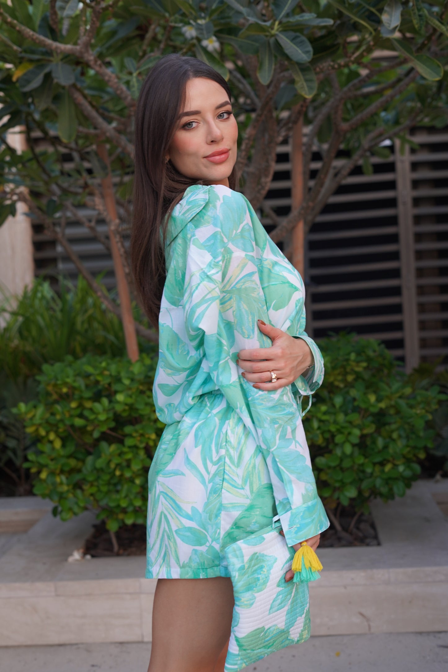 Barcelona Printed Shorts Set