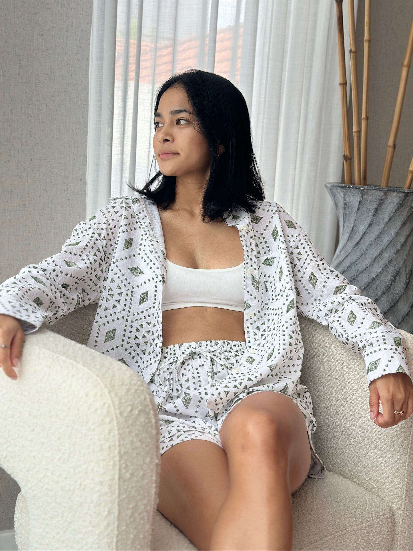 Rio Printed Shorts Set
