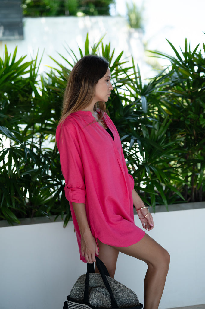 Capri Shirt Cover Up