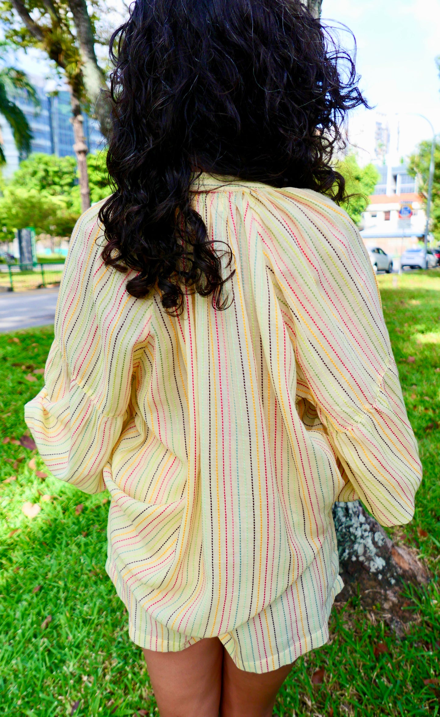 Amalfi Striped Shorts Set