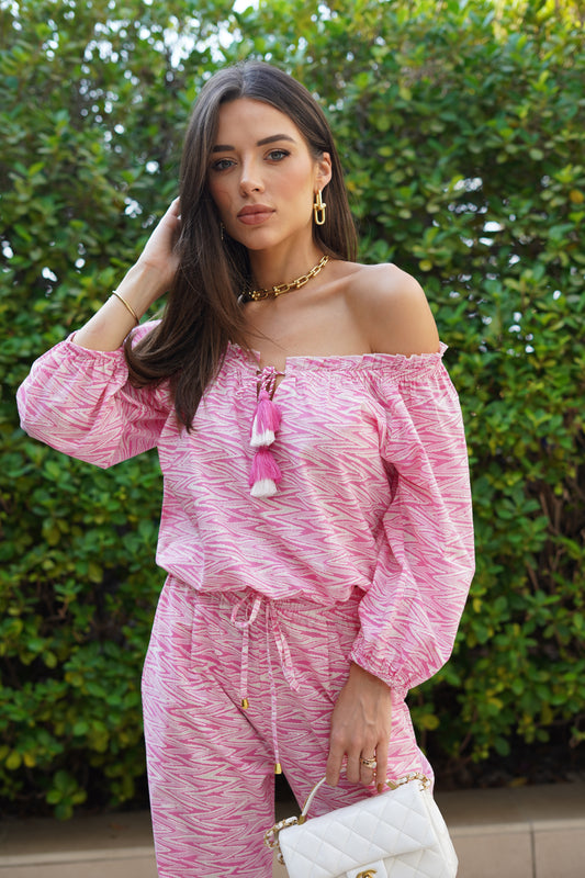 Morocco Long Sleeve Pants Set