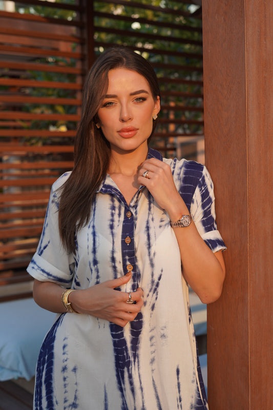 Bahamas Midi Shirt Dress