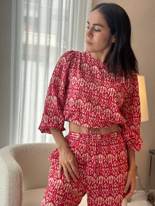 Valencia Long Sleeves Pant Set