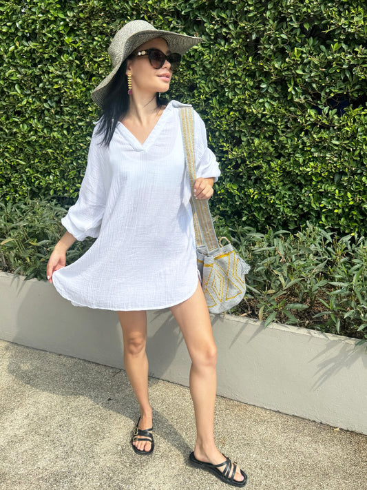 South Beach Shirt Dress