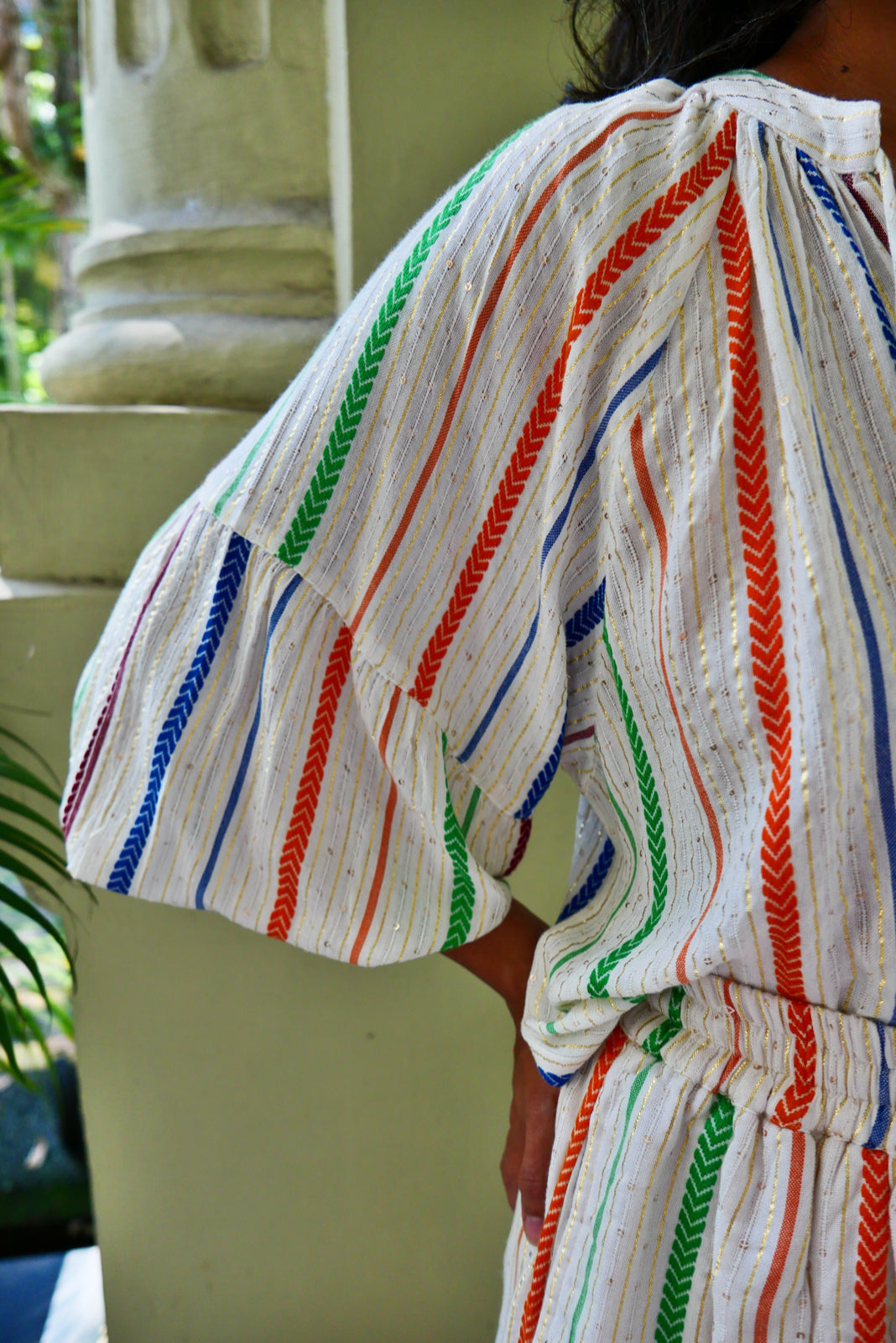 Amalfi Striped Short Set