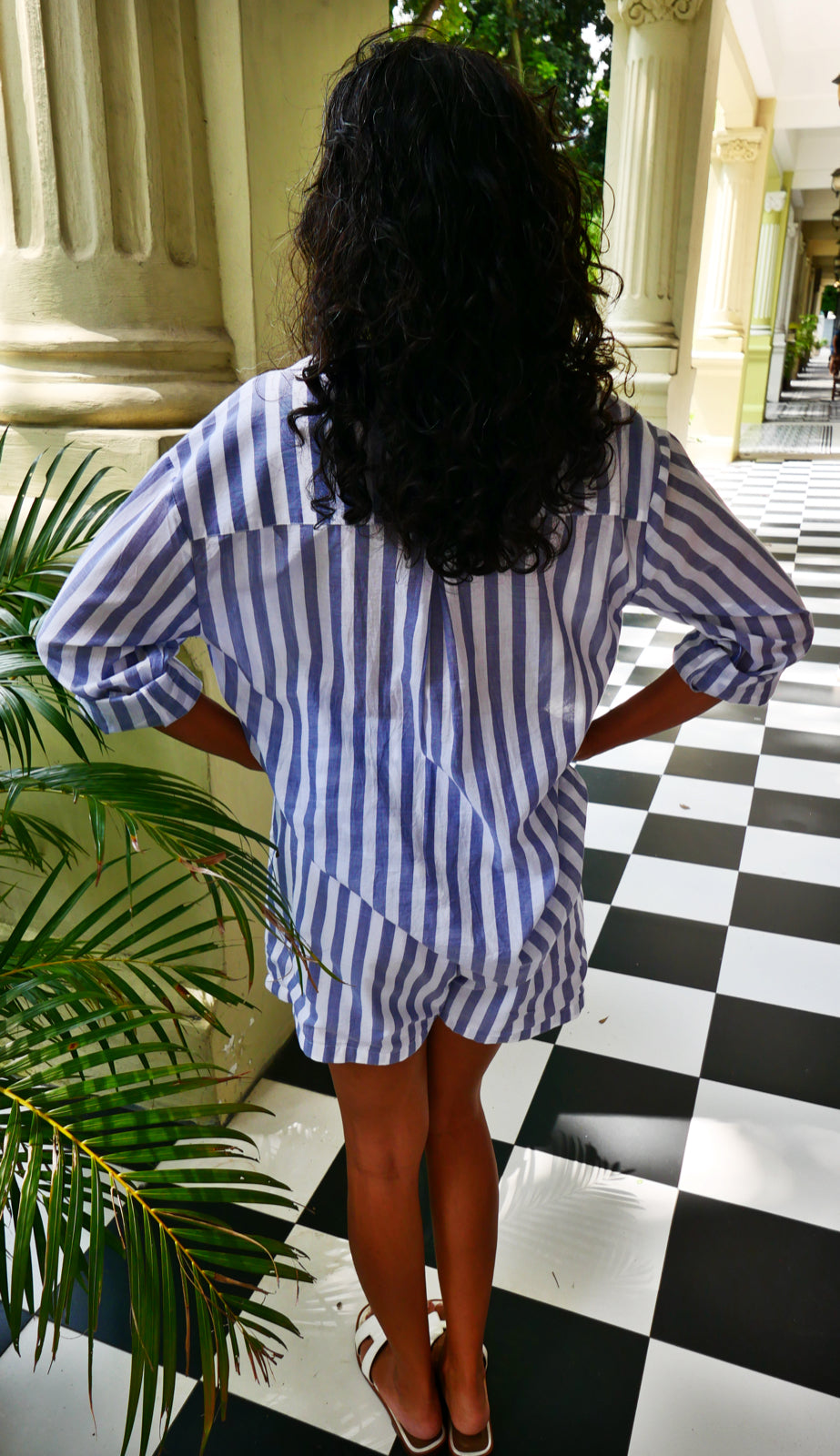 Barcelona Printed Shorts Set