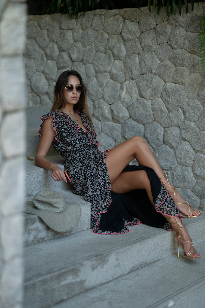 Kokomo Wrap Dress – Apostrophe The Label
